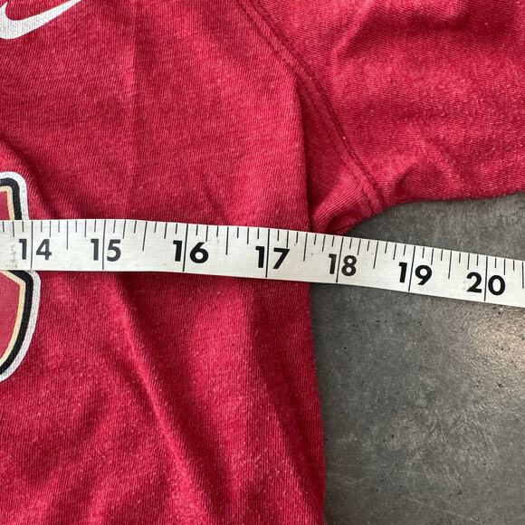 Vintage Y2K Arizona Diamondbacks MLB Baseball Nike Red Women's Graphic Tee Large - Picture 4 of 5